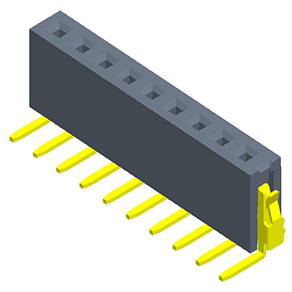 2.00mmFemale Header  single Row  90°